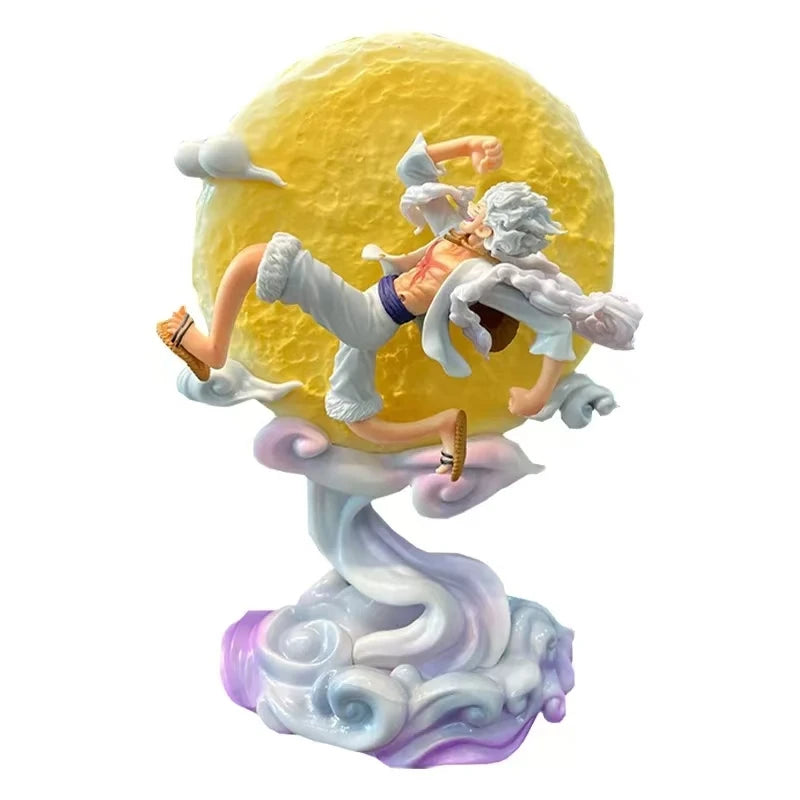 16cm One Piece Luffy Gear 5 “Moon Fairy Nika” Figure – PVC Anime Collectible