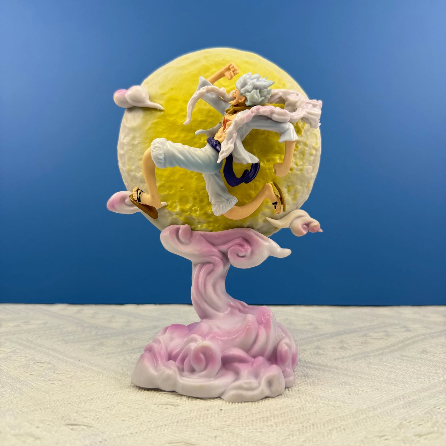 16cm One Piece Luffy Gear 5 “Moon Fairy Nika” Figure – PVC Anime Collectible