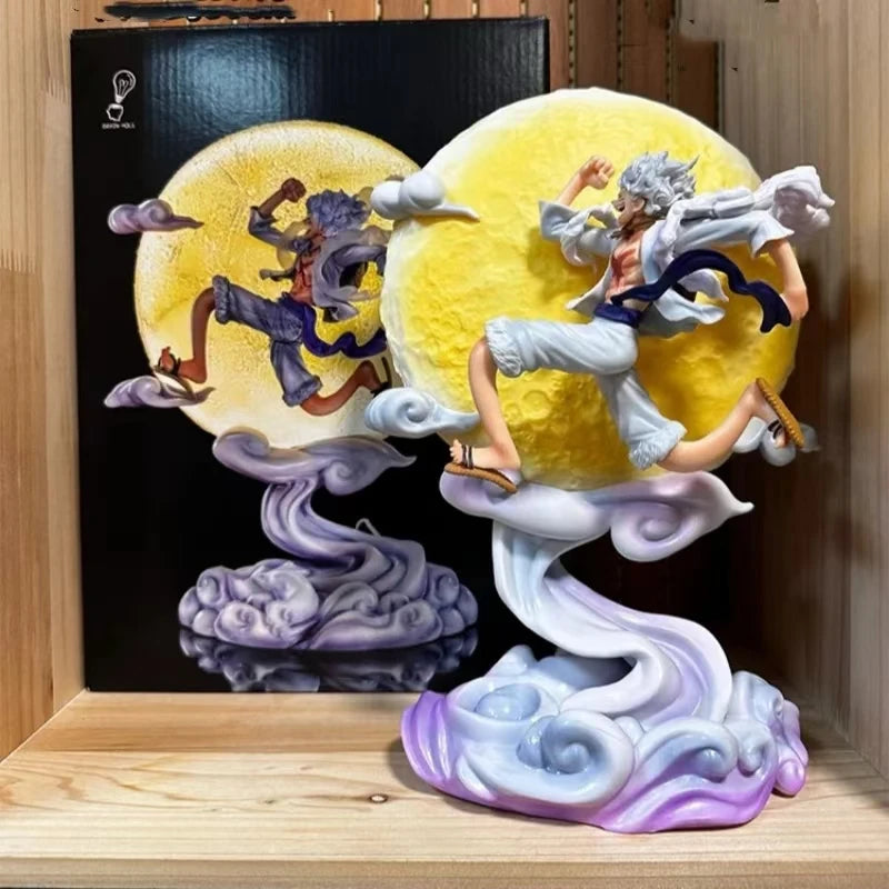 16cm One Piece Luffy Gear 5 “Moon Fairy Nika” Figure – PVC Anime Collectible