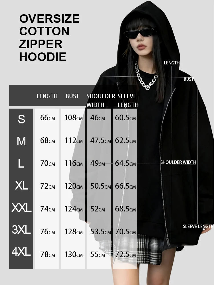 Unisex One Piece Zipper Hoodie – Anime Print Sweatshirt Casual Streetwear